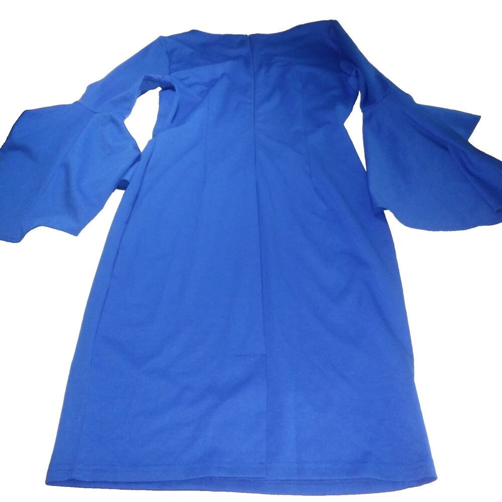 VFShow New with Tags Dress Size L Bell Sleeve Cotton Blend